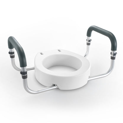 Vevor Toilettensitzerhöhung mit Armlehnen – 8,9 cm erhöhte Stütze für sichere und einfache Nutzung
