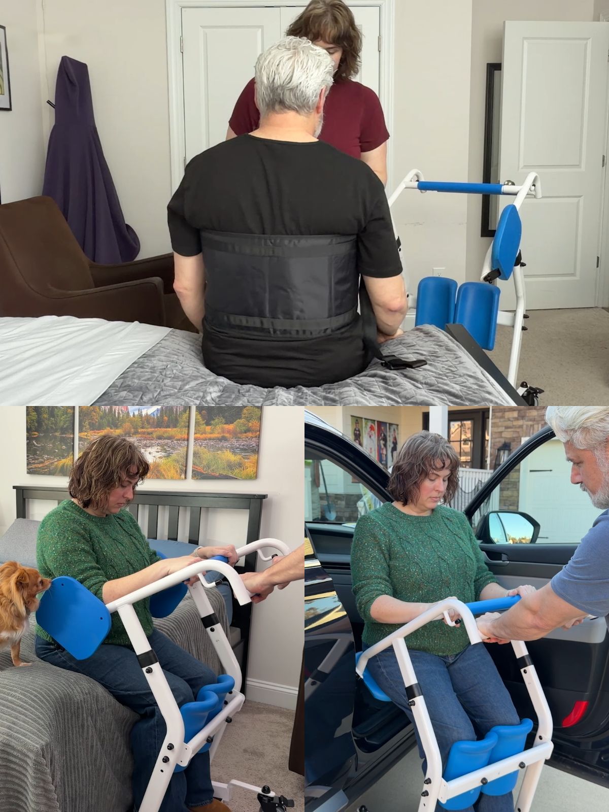 Load video: Safe &amp; Easy Transfers at Home