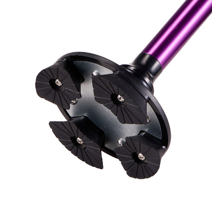 Vevor Adjustable 4-Prong Walking Cane – Stable & Lightweight Mobility Aid