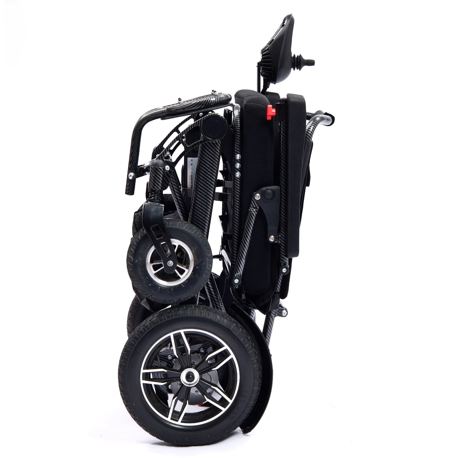 All-Terrain Foldable Electric Wheelchair with Dual Batteries