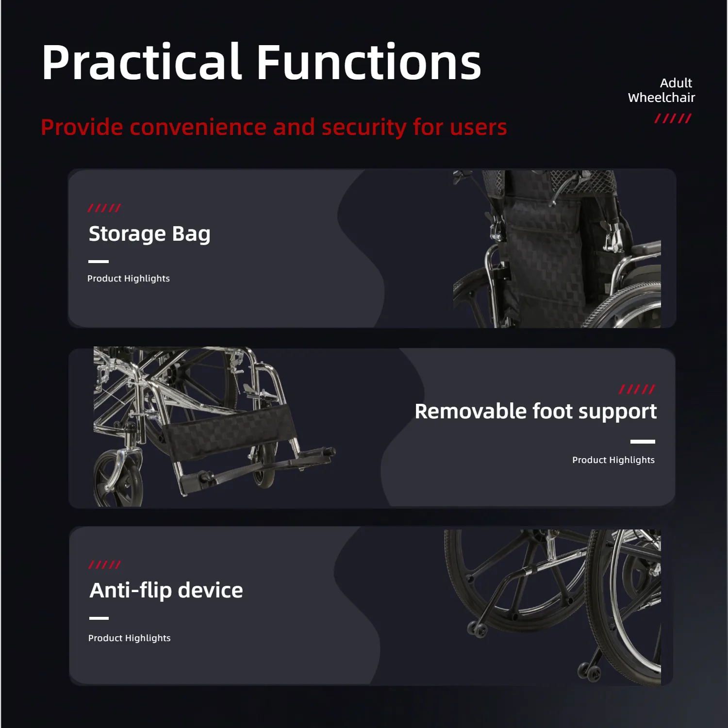 wheelchair for spinal stenosis
