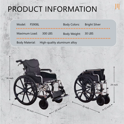 foldable wheelchair