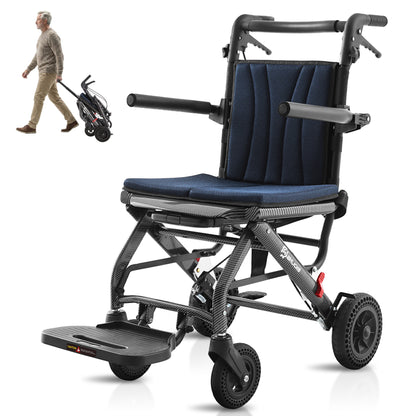 2-in-1 Transport Wheelchair & Shower Chair