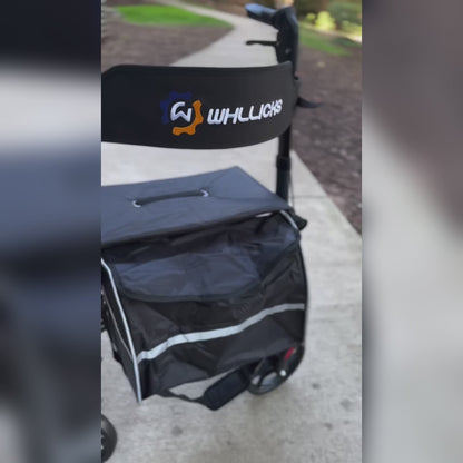 Rollator Walkers for Seniors with Seat, Foldable Durable