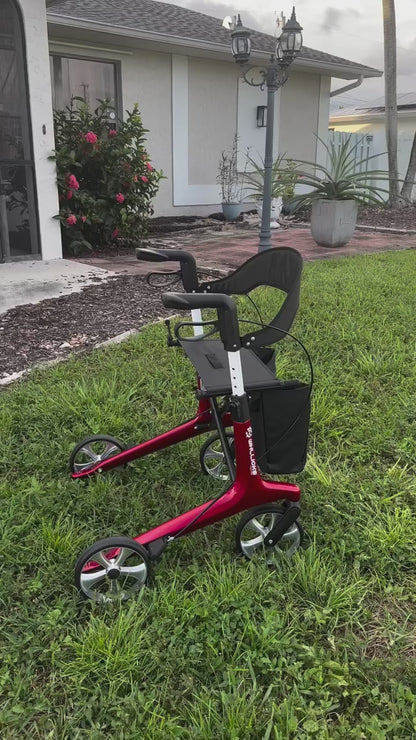 Carbon Walkers for Seniors,13lbs Lightweight Foldable Rollator