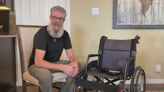 Load video: triple colors wheelchair